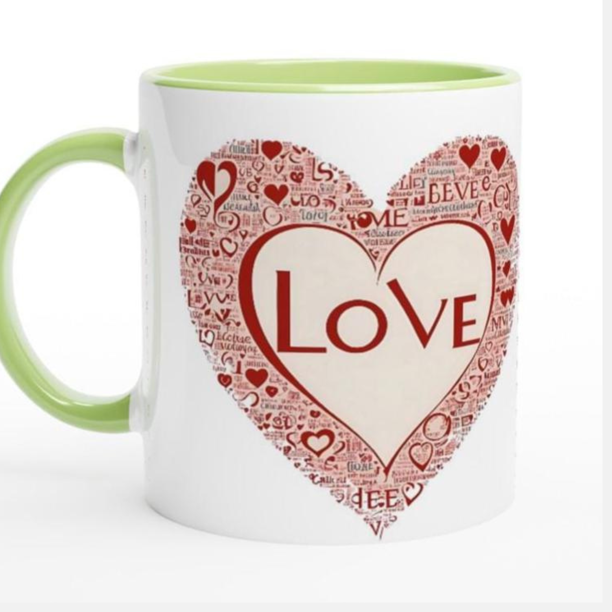 Paar Geschenk Romantische Tasse mit Spruch LOVE - Partner Geschenk  Geschenkidee für Sie/Ihn