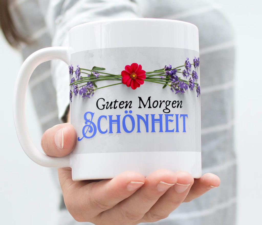 Motivations Tasse mit Spruch, Geschenk  für Frauen, Männer und Kollegen