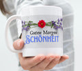 Motivations Tasse mit Spruch, Geschenk  für Frauen, Männer und Kollegen