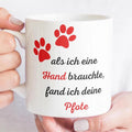 Tasse mit Motivierendem Spruch  Perfekte Geschenkidee für Tierfreunde