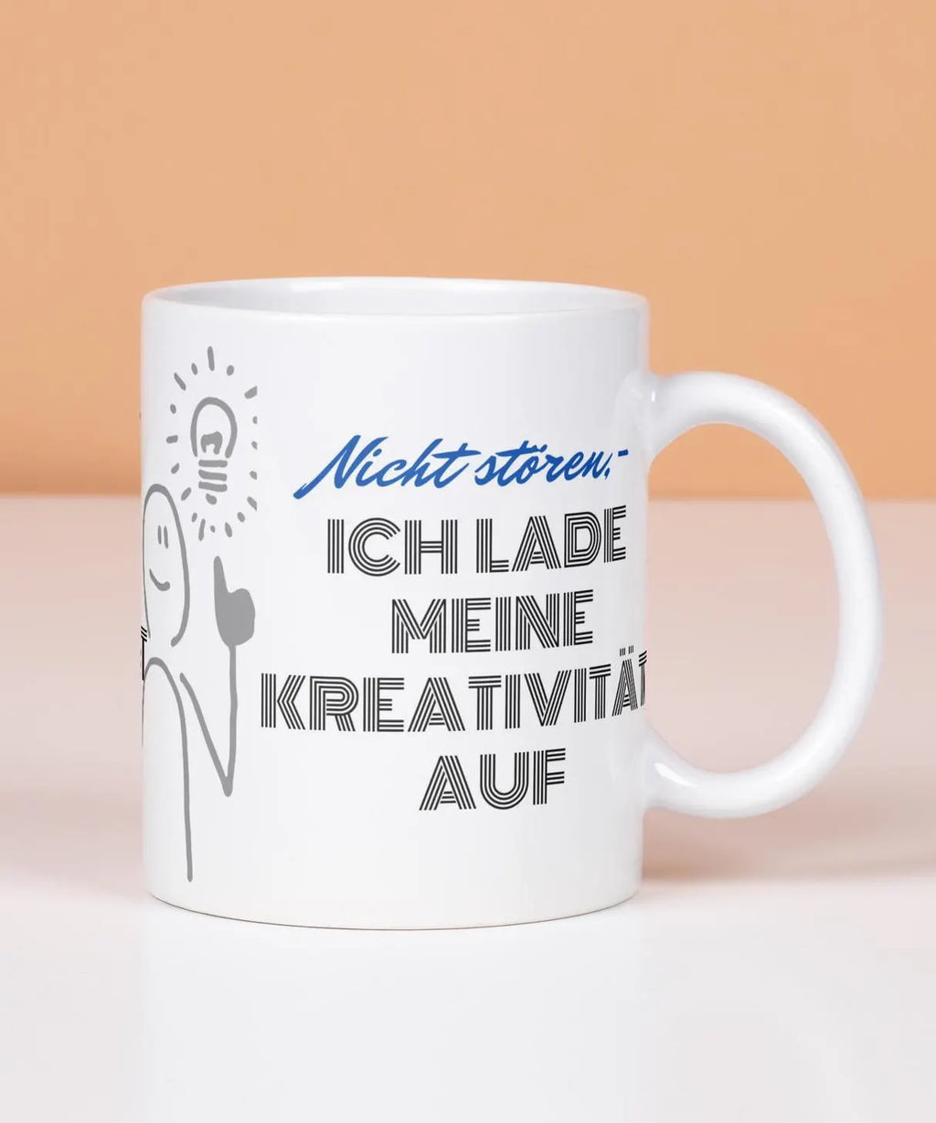 Witzige Tasse mit coolem Spruch, Kreativtasse, Geschenkidee Kollegen und Freunde