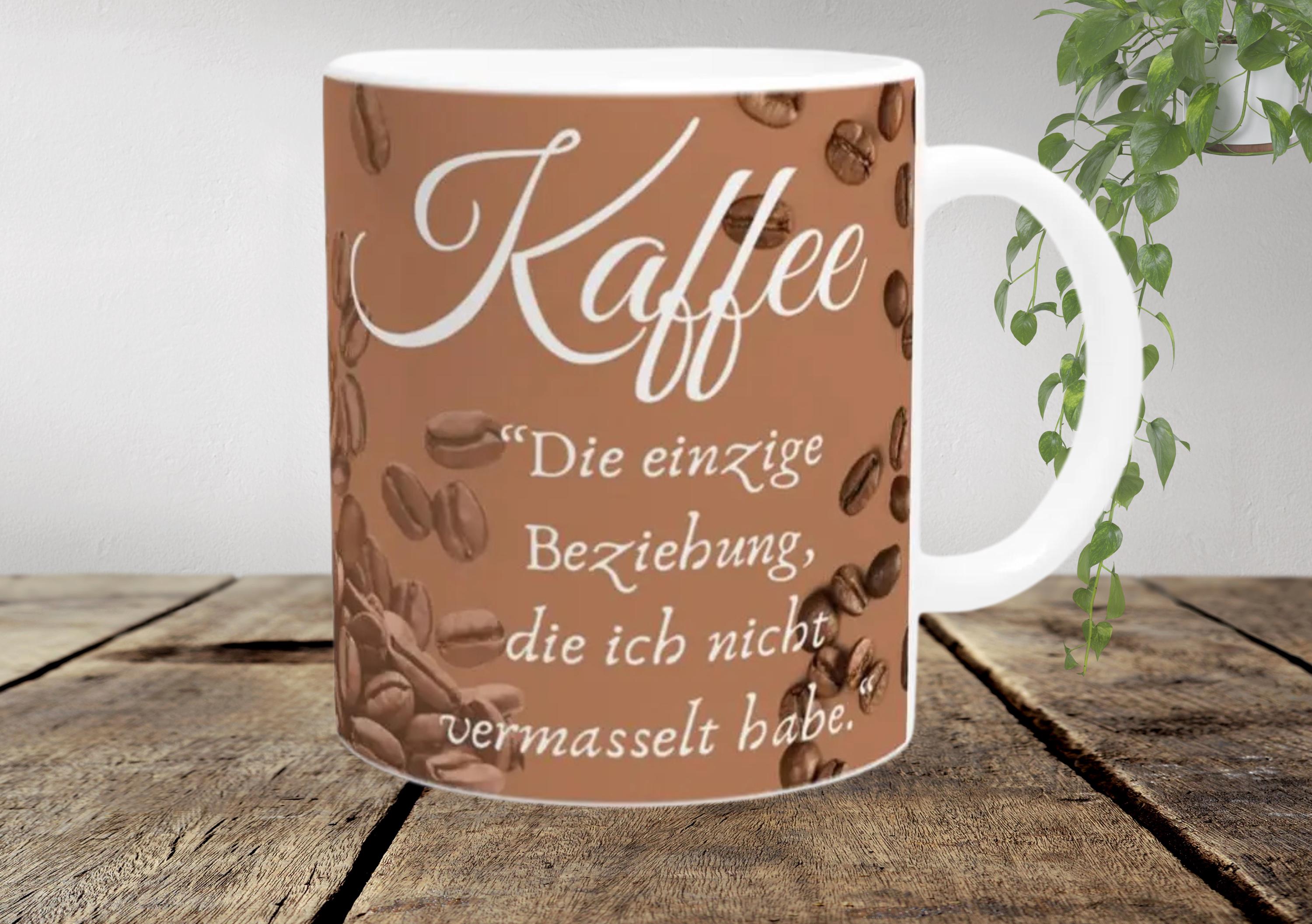 Tasse mit lustigem Spruch, Liebeskummer Tasse, Beziehungstasse