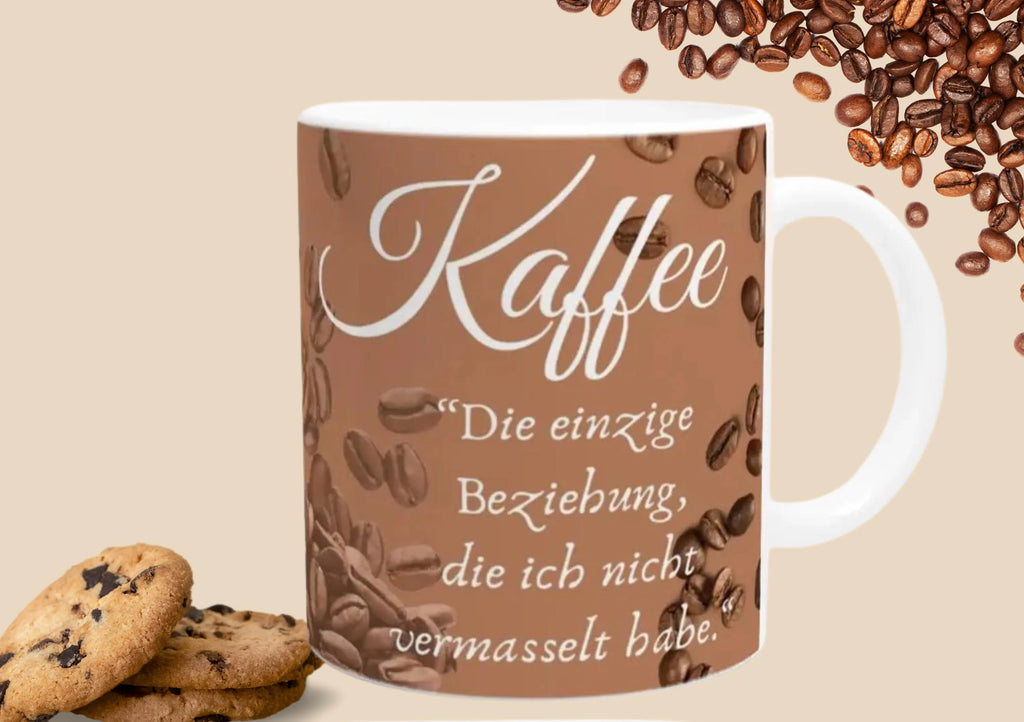 Tasse mit lustigem Spruch, Liebeskummer Tasse, Beziehungstasse