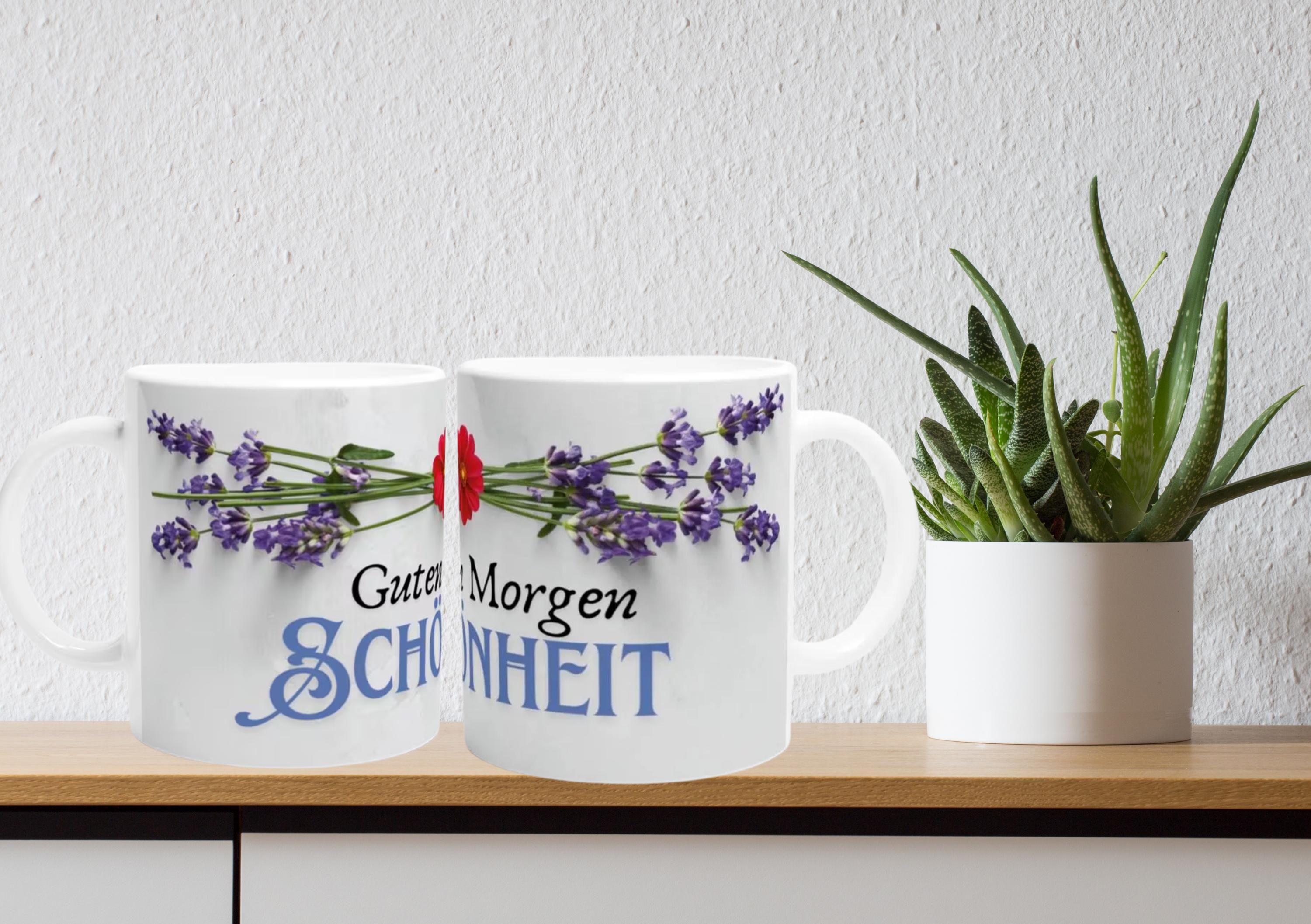 Motivations Tasse mit Spruch, Geschenk  für Frauen, Männer und Kollegen