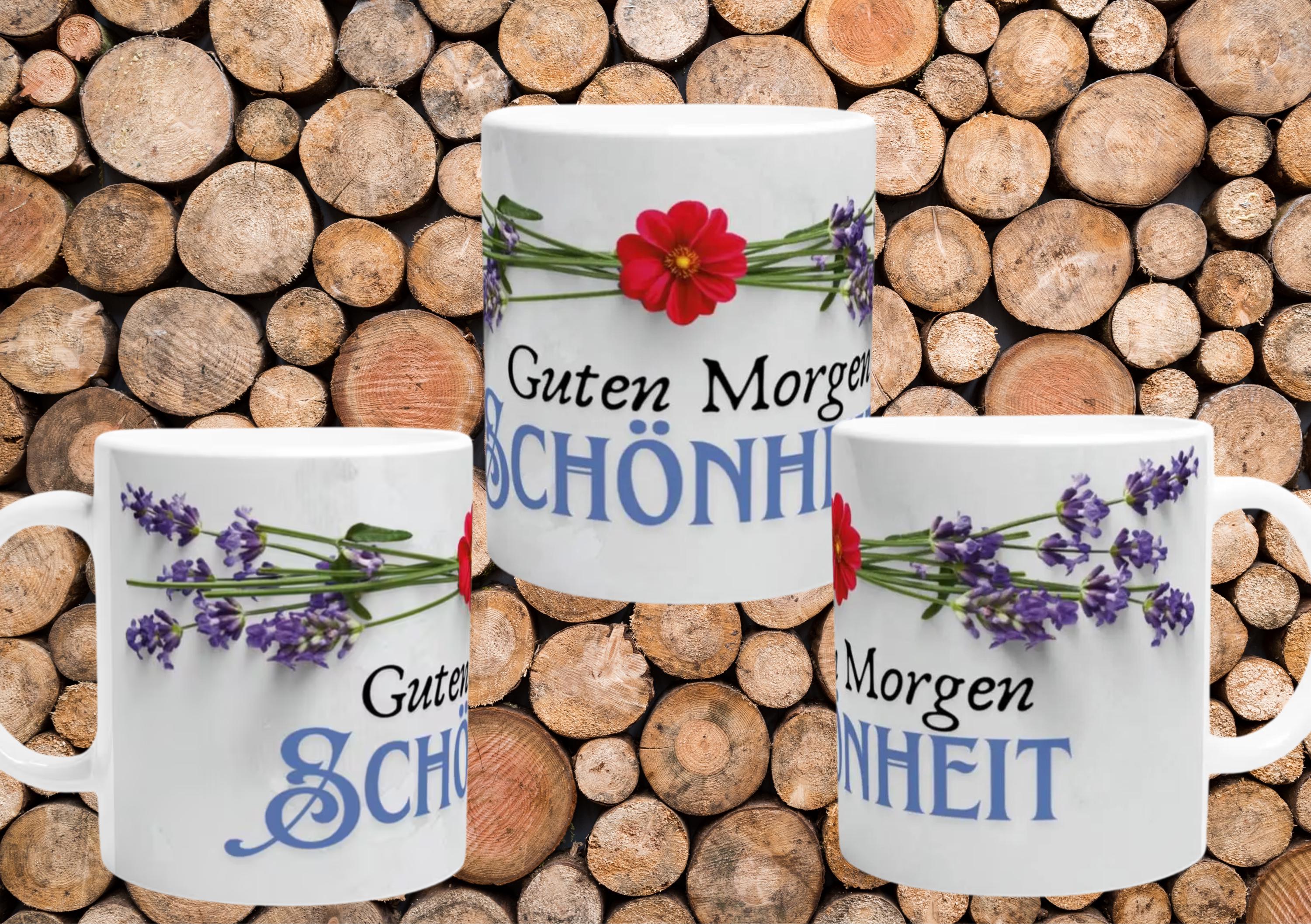 Motivations Tasse mit Spruch, Geschenk  für Frauen, Männer und Kollegen