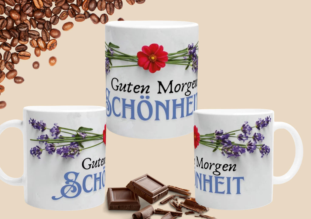 Motivations Tasse mit Spruch, Geschenk  für Frauen, Männer und Kollegen