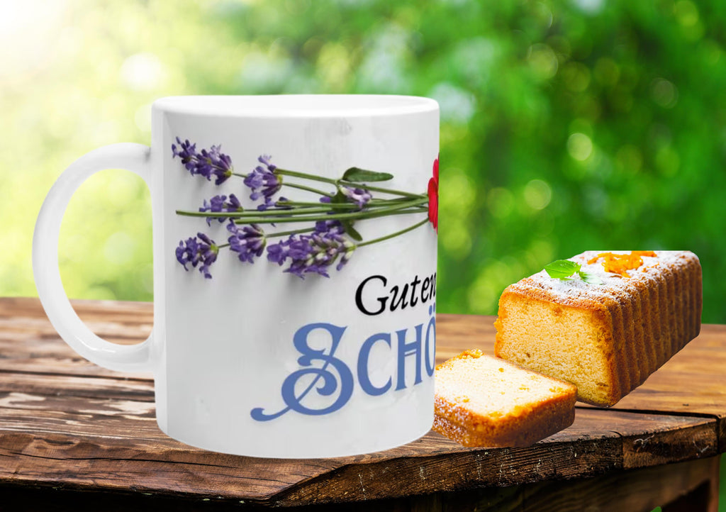Motivations Tasse mit Spruch, Geschenk  für Frauen, Männer und Kollegen