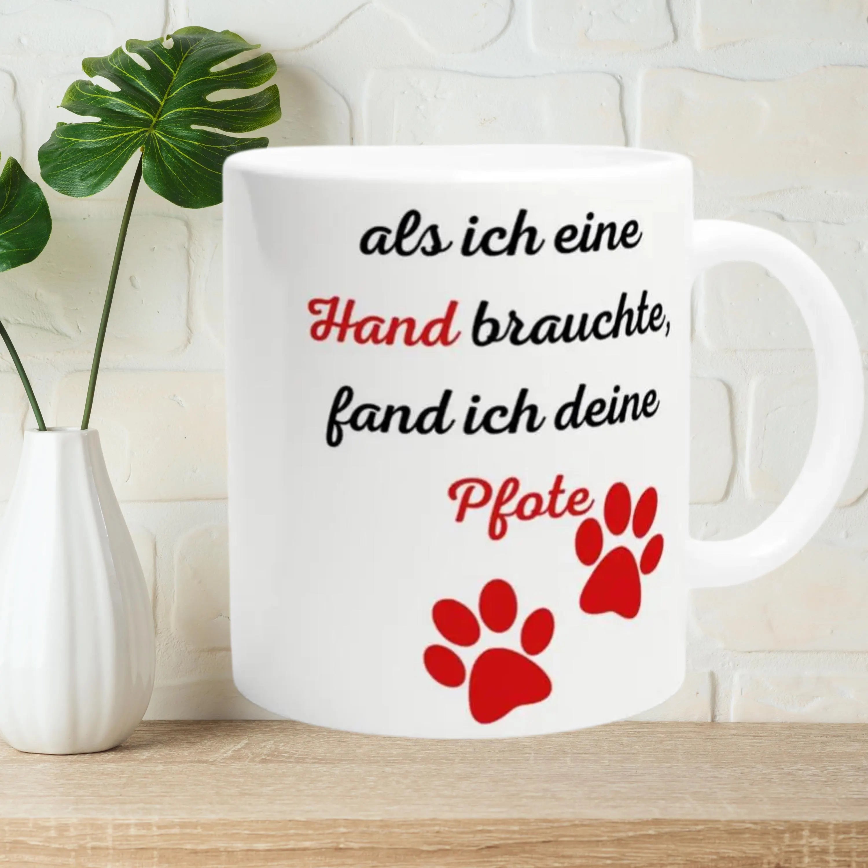 Tasse mit Motivierendem Spruch  Perfekte Geschenkidee für Tierfreunde