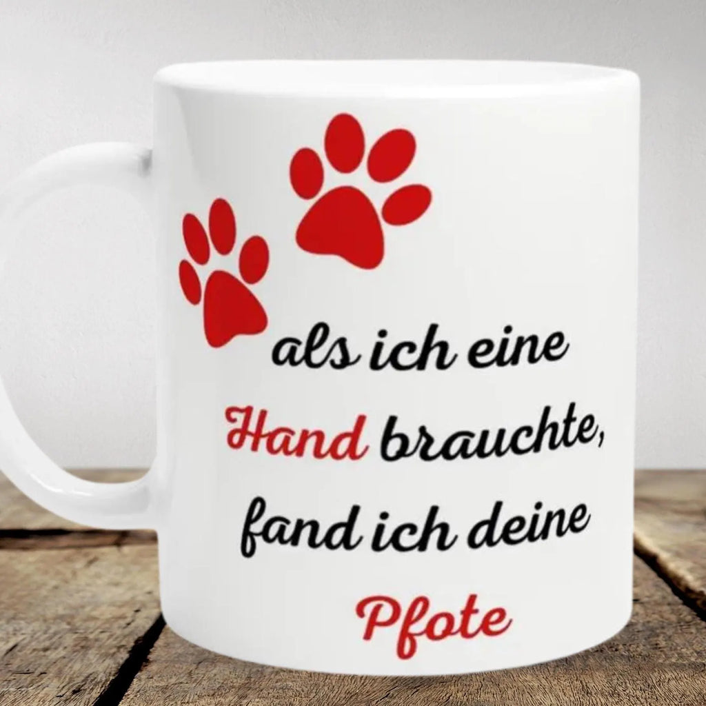 Tasse mit Motivierendem Spruch  Perfekte Geschenkidee für Tierfreunde