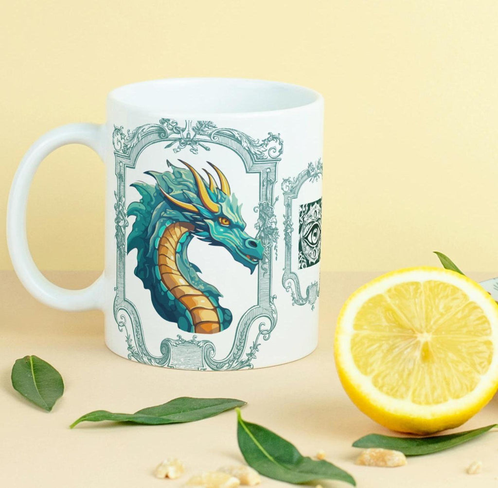 Tier Tasse Geschenke Drachen Geschenkidee für Sie & Ihn, Geschenk für Fantasiefreunde