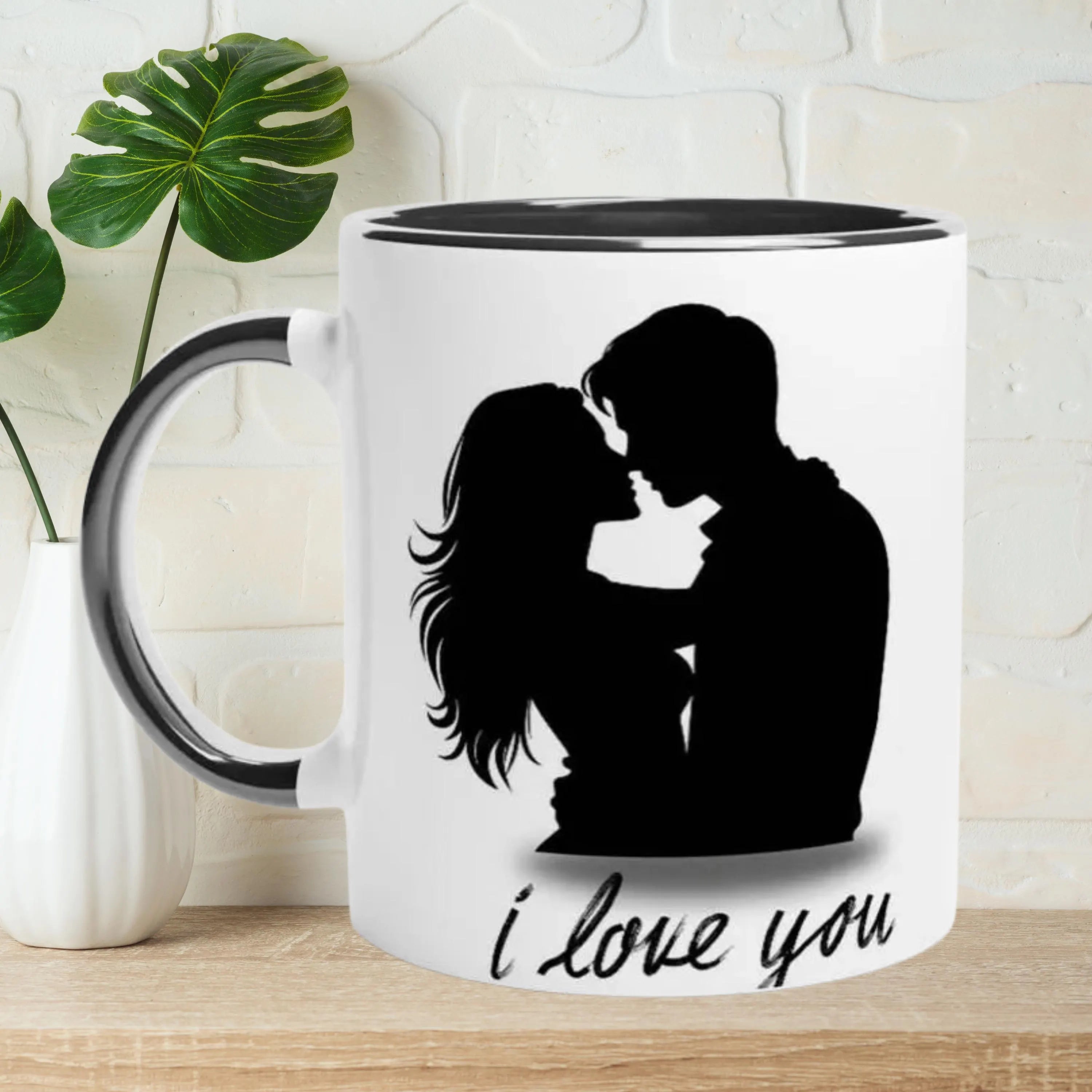 Paar Geschenk Romantische Tasse zum Hochzeitstag oder Jahrestag, Geschenkidee für Freundin oder Freund