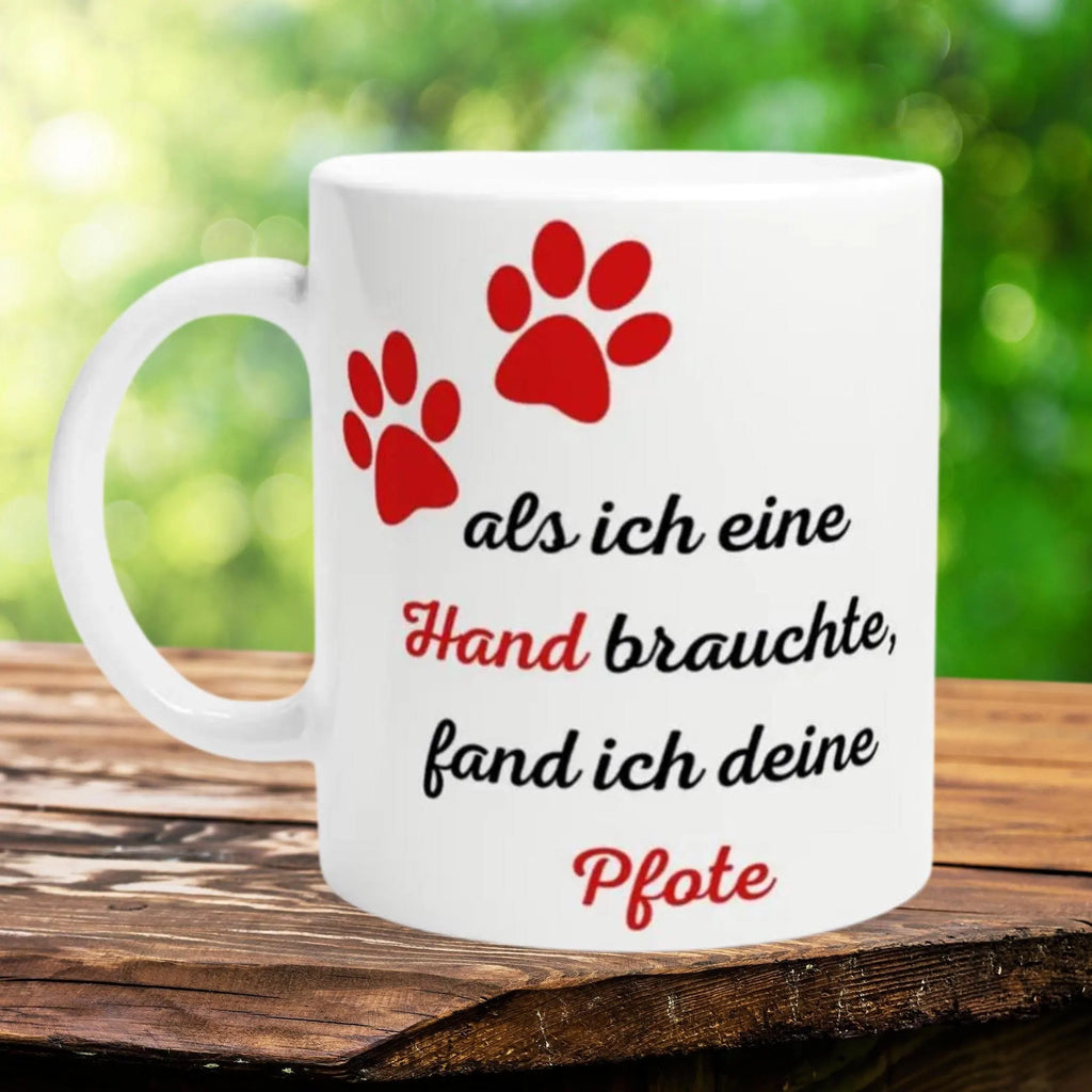 Tasse mit Motivierendem Spruch  Perfekte Geschenkidee für Tierfreunde