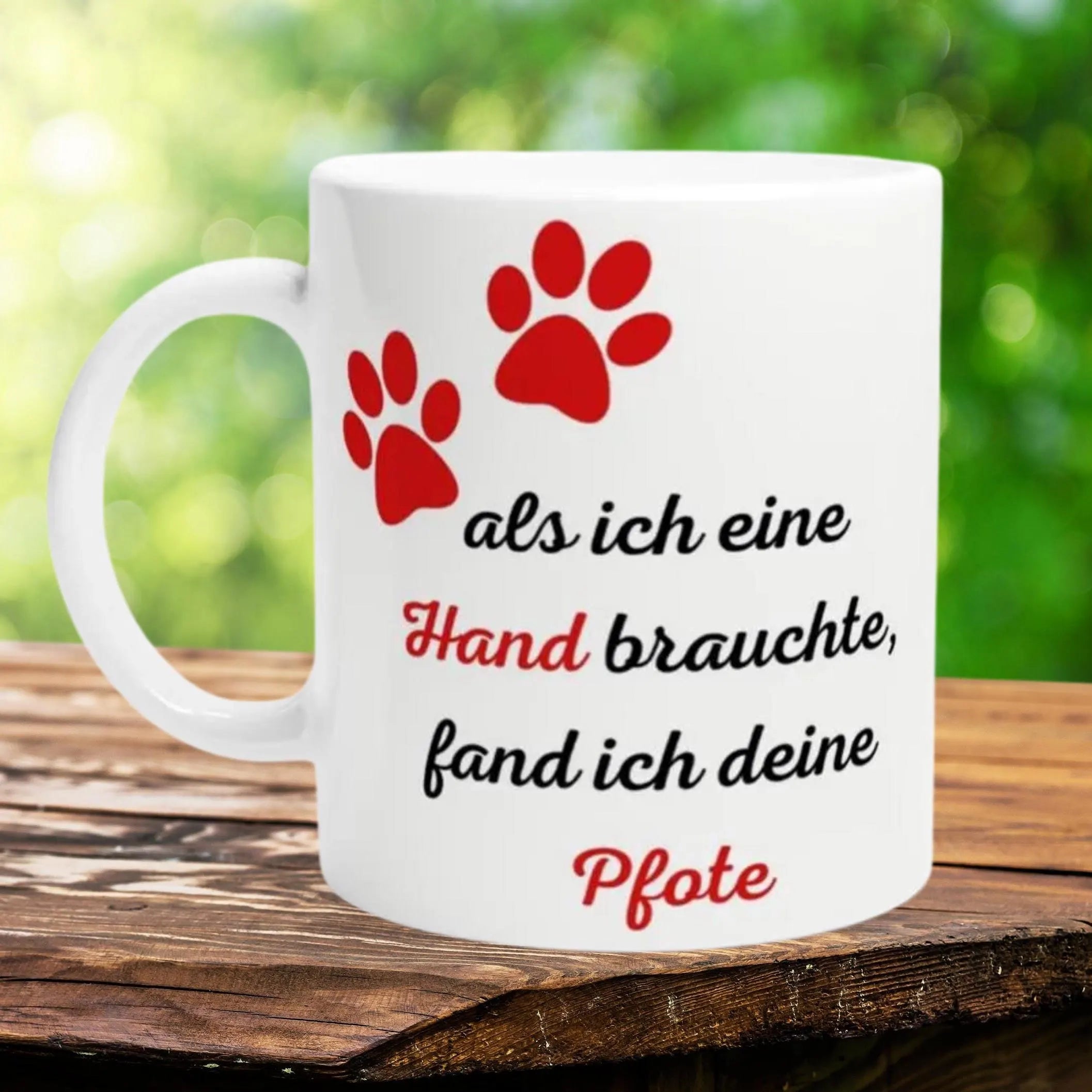 Tasse mit Motivierendem Spruch  Perfekte Geschenkidee für Tierfreunde