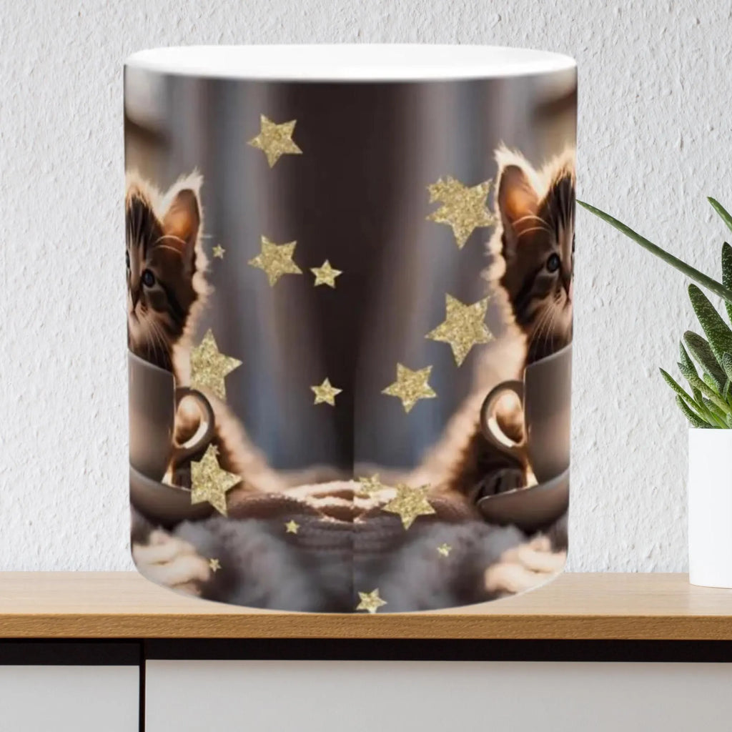 Tasse für Katzenfreunde, Kaffeetasse für Tierfeunde, Geschenk  für Frau und Mann, Perfekte Geschenkidee zum Geburtstag oder Jahrestag,