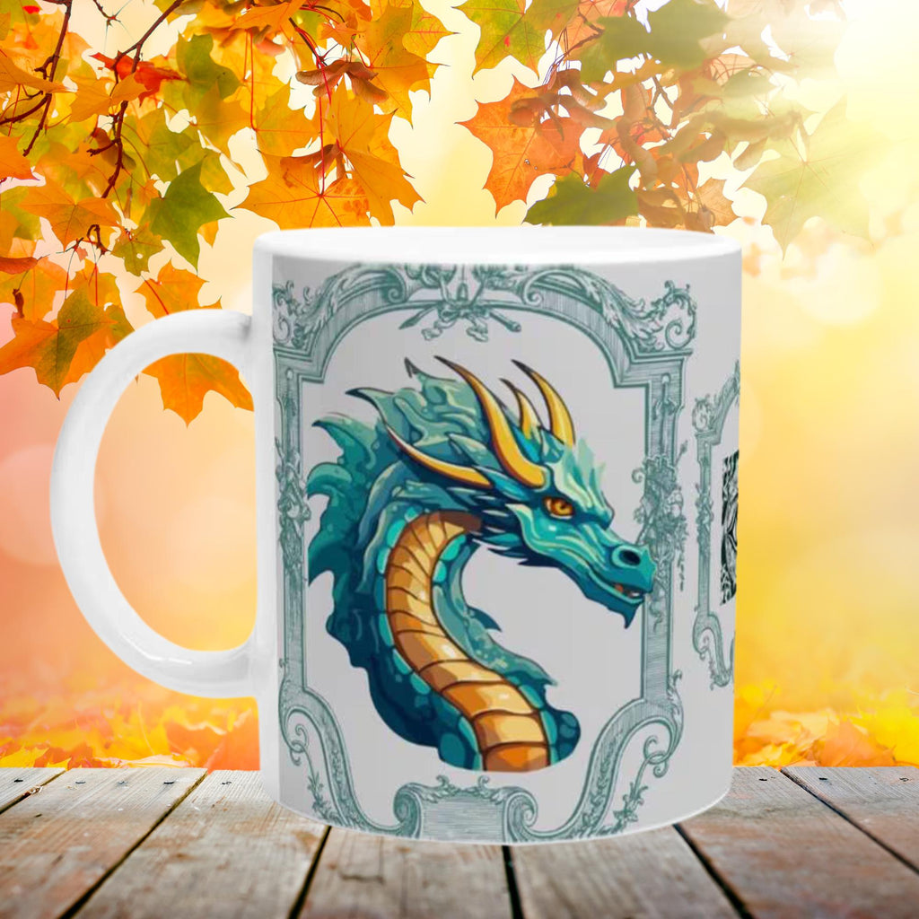 Tier Tasse Geschenke Drachen Geschenkidee für Sie & Ihn, Geschenk für Fantasiefreunde